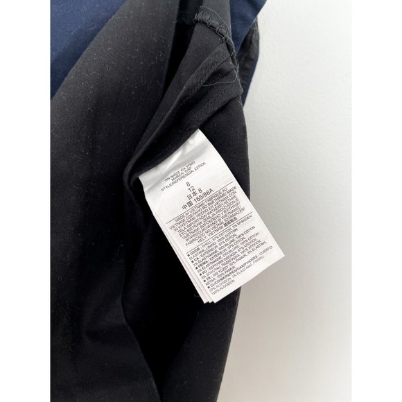 GAP black and navy cocktail dress with boat neck - Picture 7 of 7